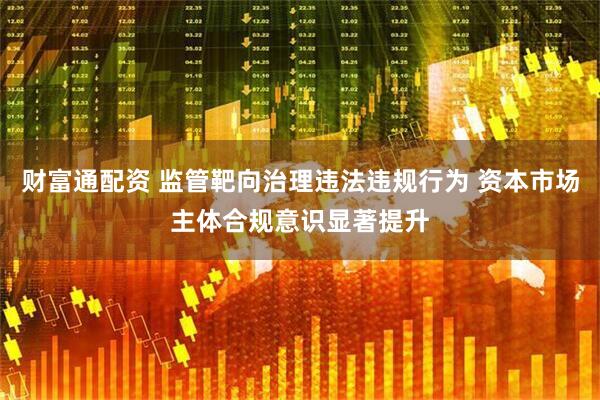 财富通配资 监管靶向治理违法违规行为 资本市场主体合规意识显著提升